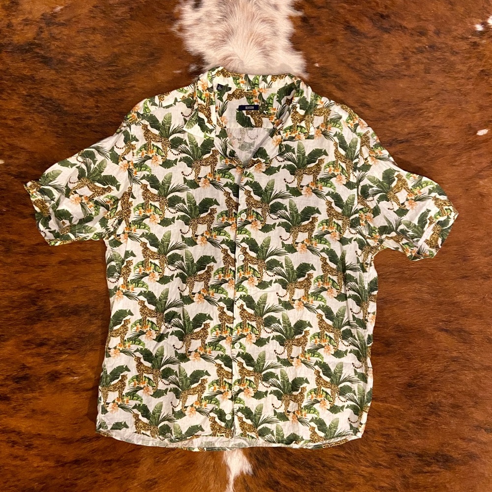 Benson Leopard Hawaiian Shirt